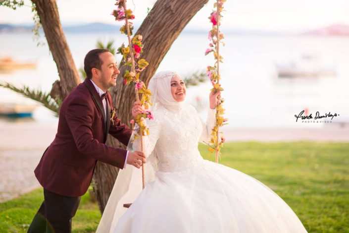 AYVALIK CUNDA DÜĞÜN FOTOĞRAFLARI • HAZAL VE ADİL