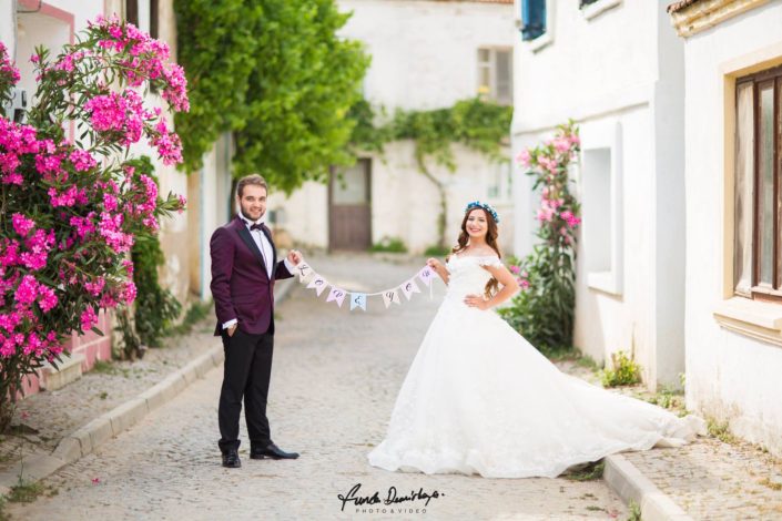 Seda ve Bahadır Bozcaada Dış Mekan Çekimi Düğün Fotoğrafları. Edremit Düğün Fotoğrafçısı Funda Demirkaya (3)