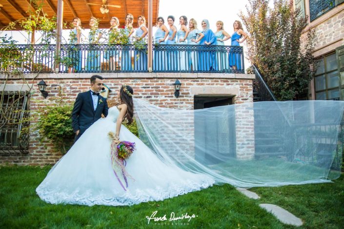 Seyran ve Burak cunda ayvalık dış mekan çekimi düğün fotoğrafları
