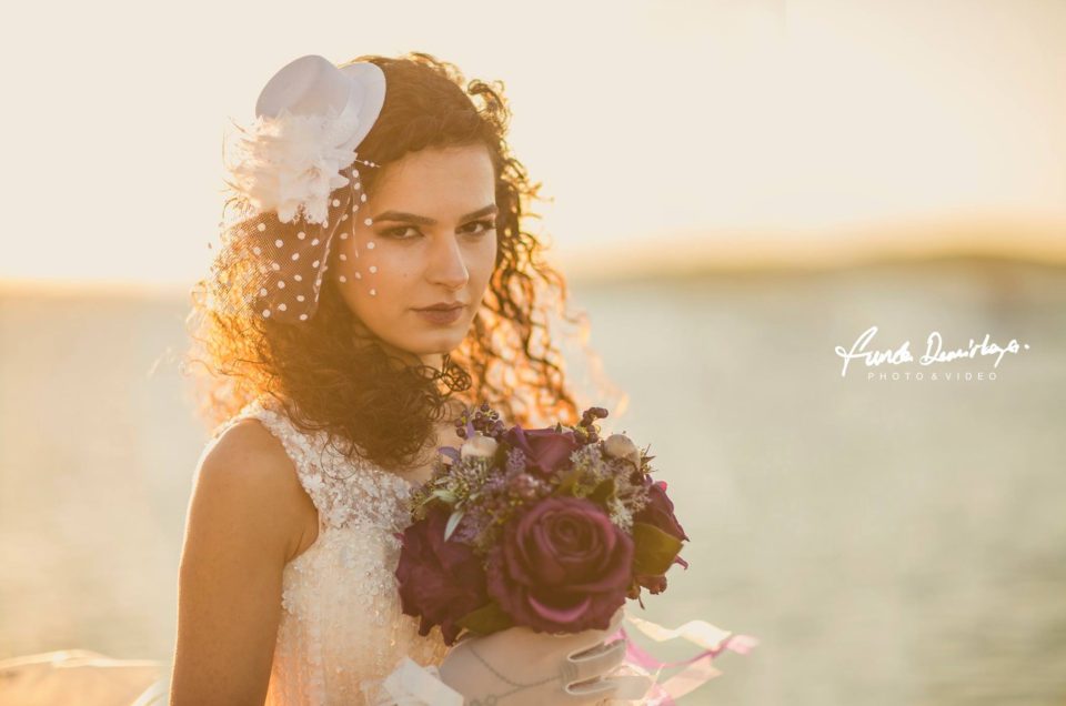 Elif ve Emre Ayvalık Cunda Adası Dış Çekim Düğün Fotoğrafları