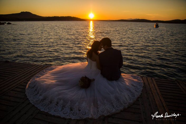 Hatice ve Erdem Ayvalık Cunda Adası Dış Çekim Düğün Fotoğrafları
