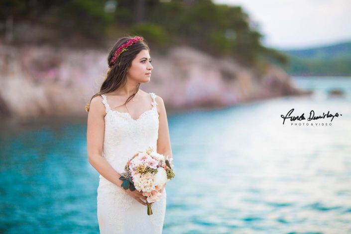 Selin ve Hakan Ayvalık Cunda Adası Dış Çekim Düğün Fotoğrafları