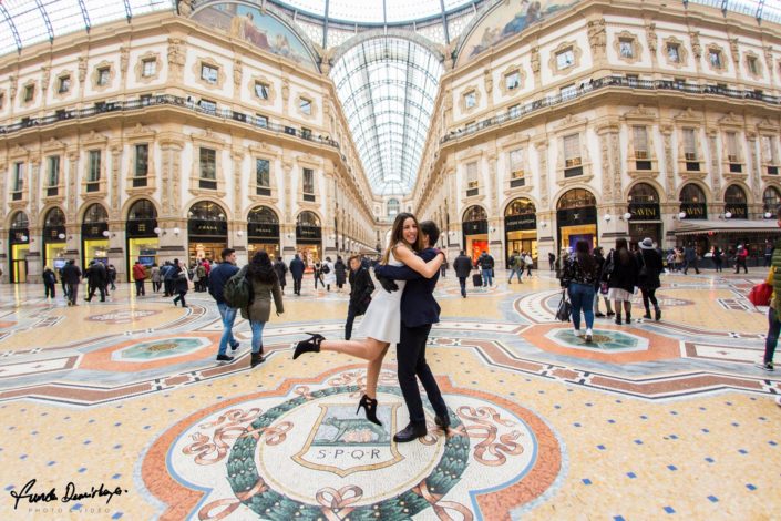 Melike ve Muhiddin Milano İtalya Save The Date Fotoğraf Çekimi