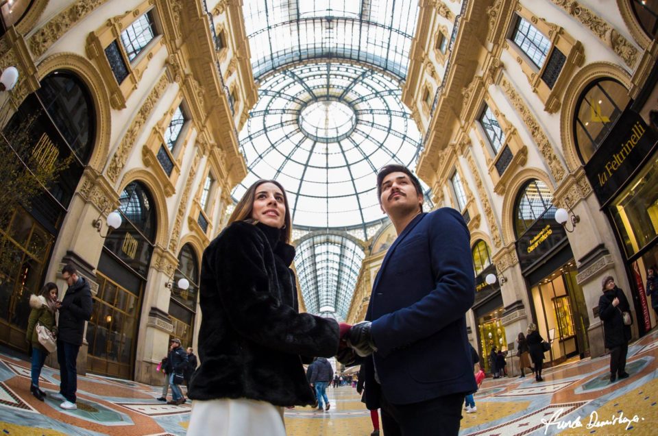 Milano / İtalya'da İki Aşık ♥️ Melike ve Muhiddin Save The Date