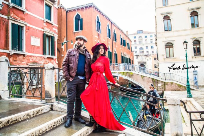 Elif ve Luca Venedik İtalya Yurtdışı Save The Date fotoğrafları (14)