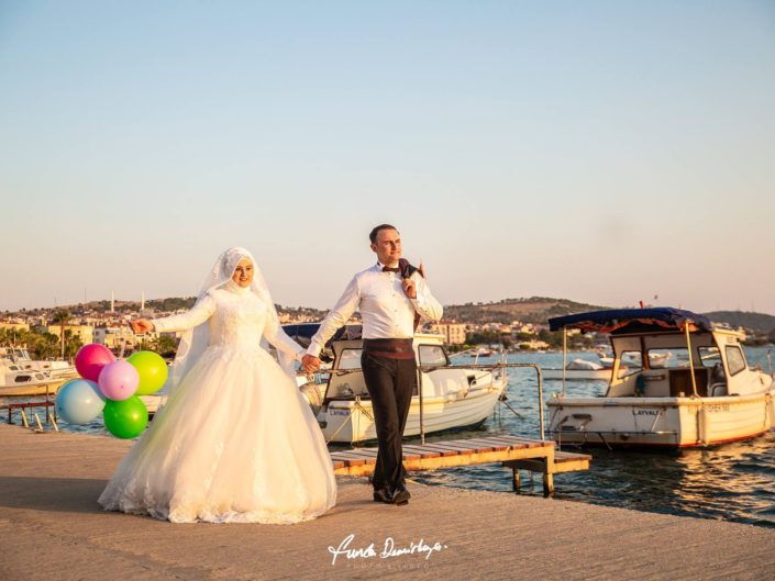 İrem ve Hüseyin Cunda Adası / Ayvalık Düğün Fotoğrafları